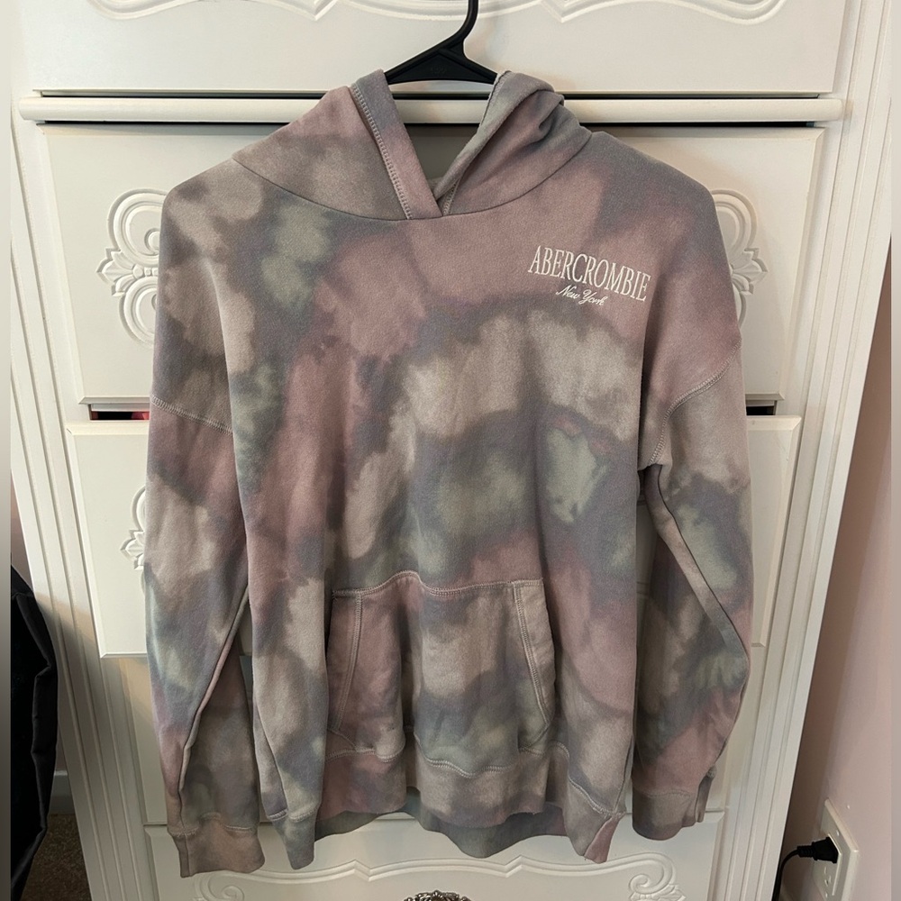 Abercrombie sweatshirt, tie dye, size 15/16 in kids.
